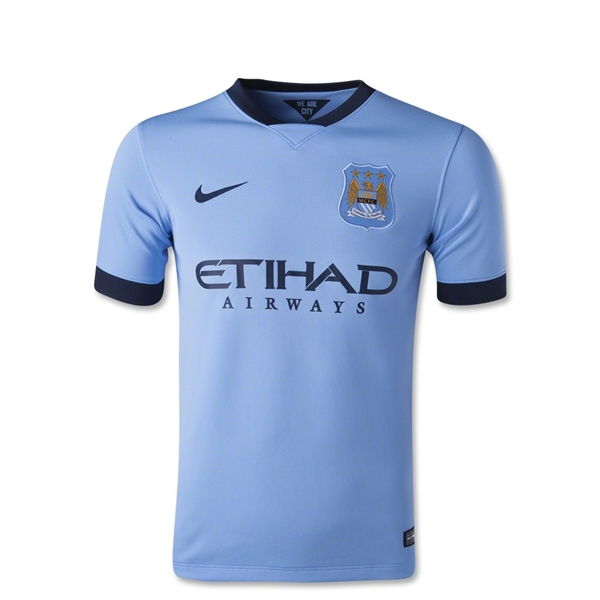Manchester City 14/15 TOURE YAYA Home Soccer Jersey - Click Image to Close